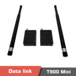 T900 Mini Dual Datalink, 900MHz 1W Digital Datalink Module with Dual Serial Ports - Image 3