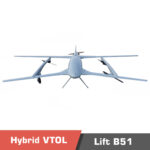 Lift VTOL B51, Hybrid Tandem Wing Heavy Lift, Long Endurance VTOL - Image 4