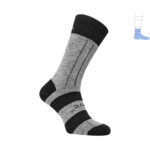 Thermal protective winter socks Protector MiddleHot Black - Gray - Image 2