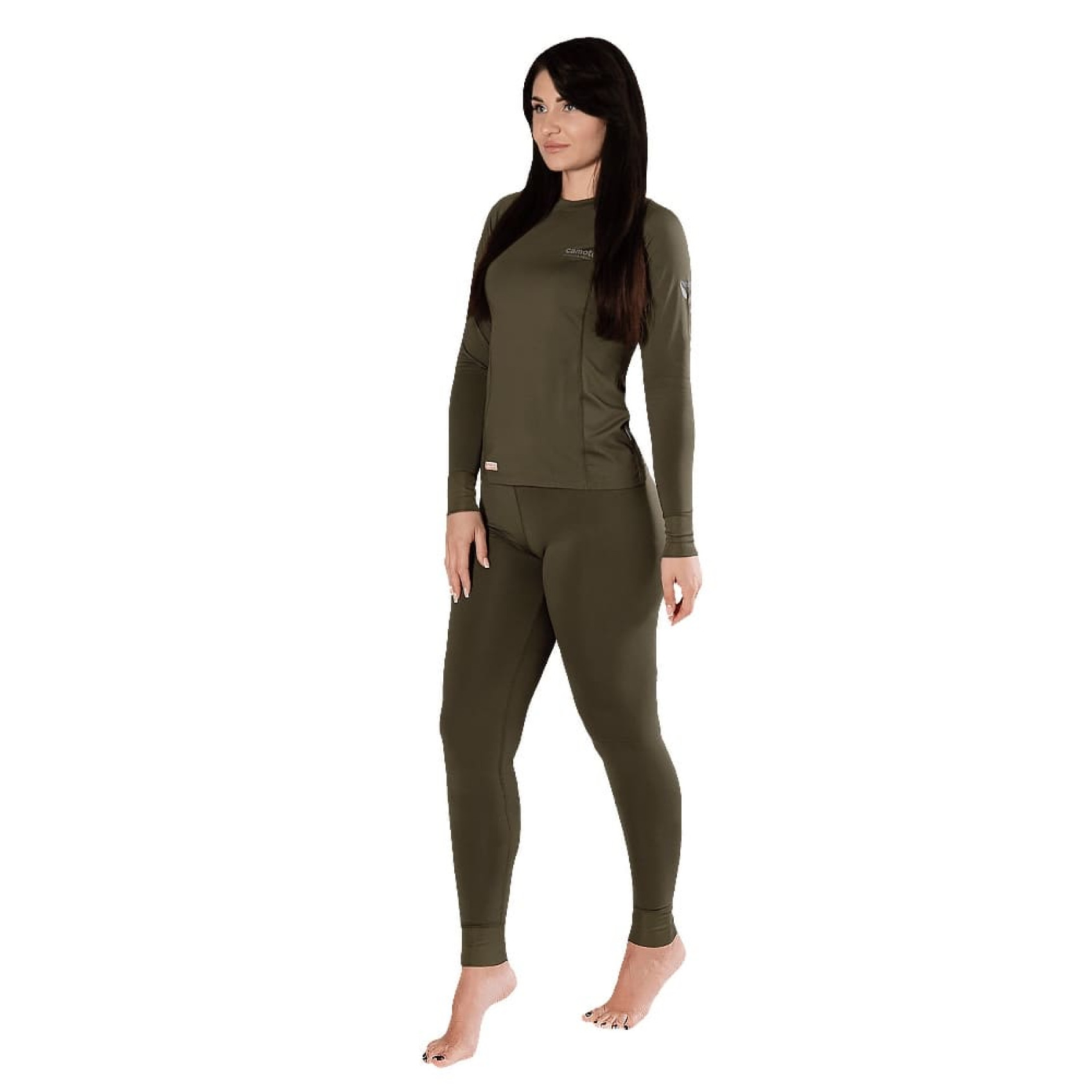 termobilizna-camotec-lvl1-plus-pani-thermogrid-olyva-1-1700x1700-1.jpg Thermal Underwear Camotec LVL1+ Pani ThermoGrid Olive - Image 1