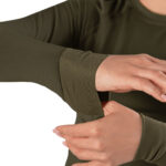 Thermal Underwear Camotec LVL1+ Pani ThermoGrid Olive - Image 4