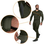 Camotec Polarheat QS Pro 2.0 Olive Melange underwear - Image 4