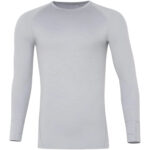 Frontier Juniper merino/bamboo thermal shirt in gray