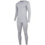 Frontier Juniper merino/bamboo thermal pants Grey - Image 4
