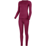 Frontier Larix merino/bamboo thermal pants Purple - Image 4
