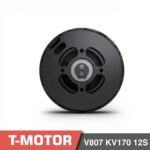 T-MOTOR V807 KV170 12S Vtol Brushless Drone Motor - Image 4