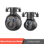 U7DER / U7DE Gimbal Camera with Micro Prime Lens and Dual EO/IR (Hawkeye series) - Image 2