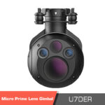 U7DER / U7DE Gimbal Camera with Micro Prime Lens and Dual EO/IR (Hawkeye series) - Image 3