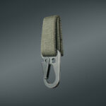 Universal mount with carabiner DEFua Olive (1 pc)