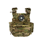 Plate carrier Malva Thorax + kengu placard with an insert for 3 magazines and an organizer bag L Multicam
