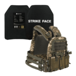 Class 6 body armor: DFP MM14 plate carrier + 2.3 kg armor plate set