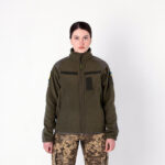 Fleece jacket for women DFP Olive