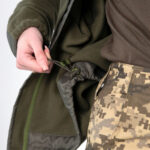 Fleece jacket for women DFP Olive - Image 5