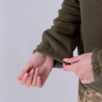 Fleece jacket for women DFP Olive - Image 7