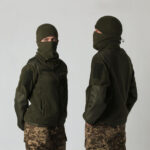 Fleece hat DFP Olive - Image 3
