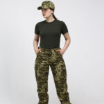 T-shirt for women DFP Olive - Image 4