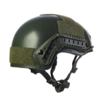 Kevlar helmet FAST NIJ IIIA. Material: Aramid. Сolor: Olive - Image 4