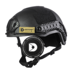 FAST NIJ IIIA helmet. Material: UHMWPE. Сolor black