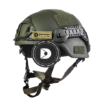 Helmet (helmet) MICH 2000 NIJ IIIA. Material: NPPE. Color olive