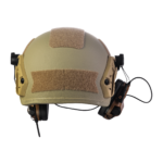 Set: FAST NIJ IIIA helmet + M32H active headphones. Color: coyote - Image 4