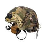 Set: FAST NIJ IIIA helmet + M32H active headphones + multicam cover. Color: coyote-multicam - Image 3