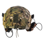 Set: FAST NIJ IIIA helmet + M32H active headphones + multicam cover. Color: coyote-multicam - Image 4