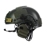 Set: FAST NIJ IIIA helmet + M32H active headphones. Color: olive - Image 2