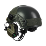 Set: FAST NIJ IIIA helmet + M32H active headphones. Color: olive - Image 3