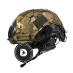 Set: FAST NIJ IIIA helmet + M32H active headphones + multicam cover. Color: olive-multicam