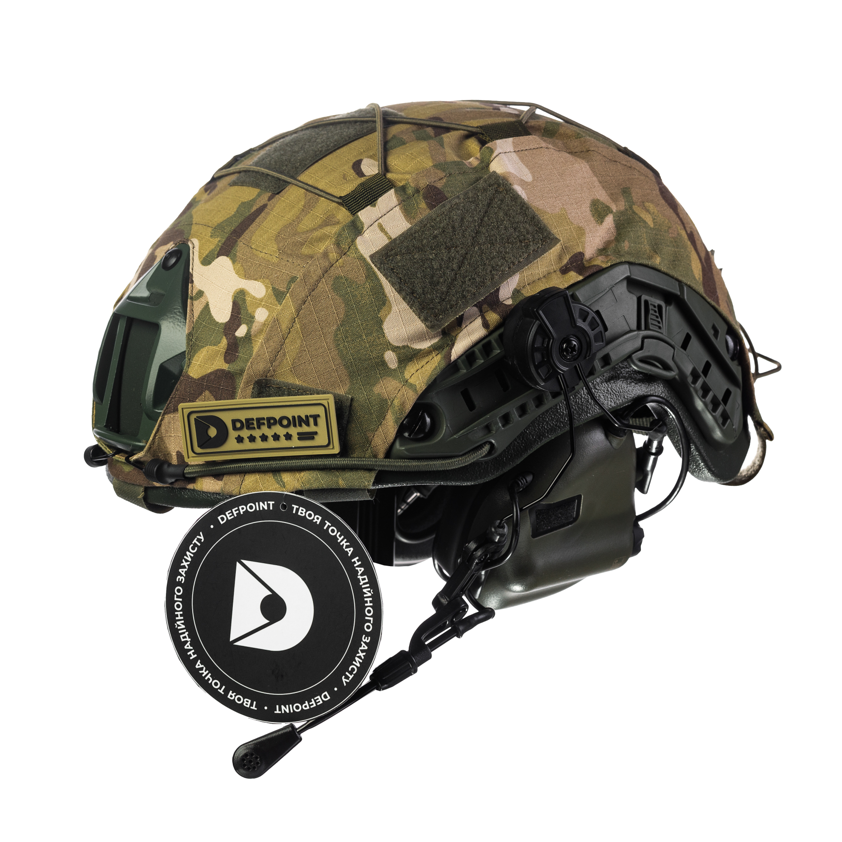 y-com-s-files-1-0647-9436-2106-files-AU6B3572-png-v-1706007825-1700x1700-1.png Set: FAST NIJ IIIA helmet + M32H active headphones + multicam cover. Color: olive-multicam - Image 1