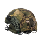Set: FAST NIJ IIIA helmet + M32H active headphones + multicam cover. Color: olive-multicam - Image 3