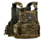 Plate carrier DFP MAX with increased protection area Multicam
