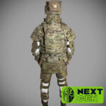 Next Gen Panzer protective suit with Multicam Class 1 ballistic protection L - Image 4