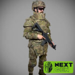 Next Gen Panzer protective suit with Multicam Class 1 ballistic protection L - Image 7