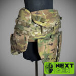 Next Gen RPS protective belt with Multicam ballistic protection class 1 M-L
