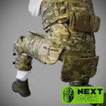 Next Gen RPS protective belt with Multicam ballistic protection class 1 M-L - Image 7