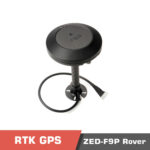 Holybro H-RTK ZED-F9P Rover (IP66, RM3100 Compass) - Image 4