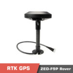 Holybro H-RTK ZED-F9P Rover (IP66, RM3100 Compass) - Image 5