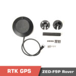 Holybro H-RTK ZED-F9P Rover (IP66, RM3100 Compass) - Image 8