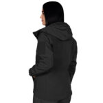 Women's Camotec Stalker SoftShell Black Jacket - Image 2