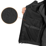 Women's Camotec Stalker SoftShell Black Jacket - Image 6