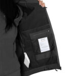 Women's Camotec Stalker SoftShell Black Jacket - Image 7