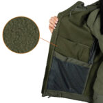 Camotec Stalker SoftShell Women's Jacket Olive - Image 6