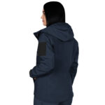 Camotec Stalker SoftShell Women's Jacket Blue - Image 2