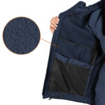 Camotec Stalker SoftShell Women's Jacket Blue - Image 6