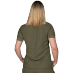 Women's polo Camotec Pani Army ID CoolPass Olive - Image 3