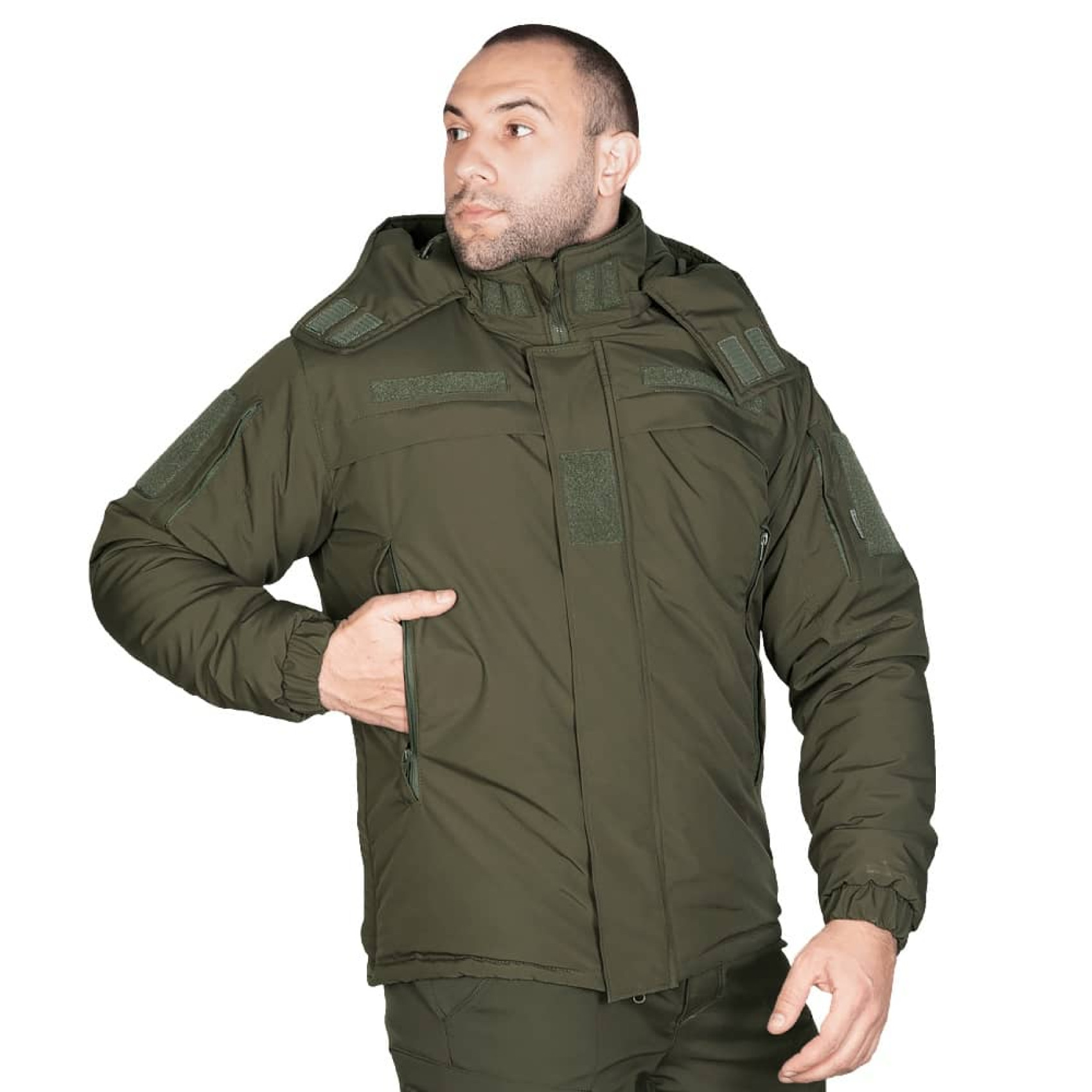 zymova-kurtka-camotec-patrol-2-0-twill-olyva-1700x1700-1.jpg Camotec Patrol 2.0 Twill Olive winter jacket - Image 1