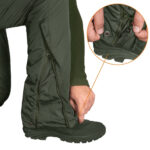 Camotec Patrol Nylon Taslan Olive winter pants - Image 8