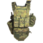 Tile carrier DFP GEN 4 with 9 pouches Multicam - Image 2