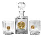 4Profi Gift Set in a Box with the “Coat of Arms” Cross of the Armed Forces of Ukraine (Gold) - Image 3